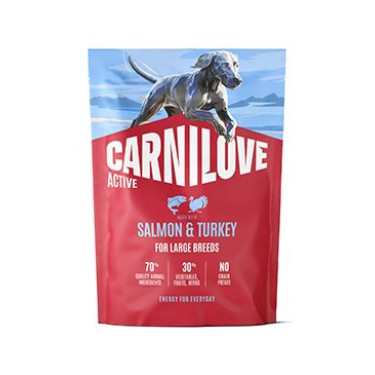 Carnilove Dog Active Dry Salmon&Turkey Adult LB 1,5kg