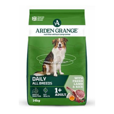 Arden Grange Dog Adult with fresh Lamb&Rice 14kg