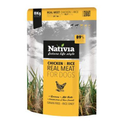 Nativia Real Meat Chicken&Rice 8kg