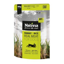 Nativia Real Meat Rabbit&Rice 8kg