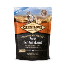 Carnilove Dog Fresh Ostrich&Lamb for Small Breed 1.5kg