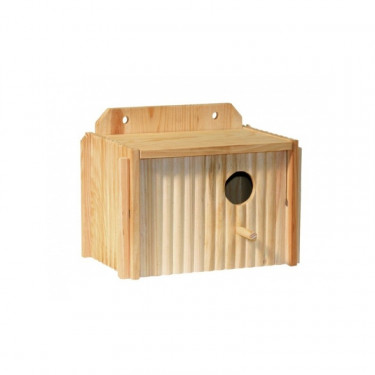 Budka hnízdní pro malé ptactvo 18 x 11 x 16 cm  