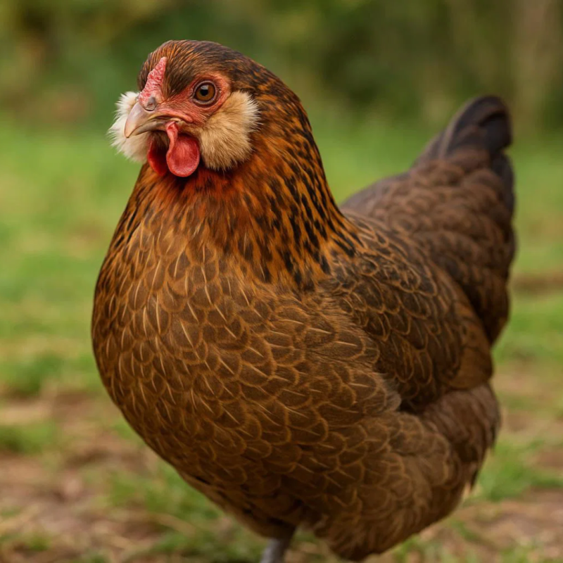 Velikonoční slepice: barevná vajíčka bez barvení