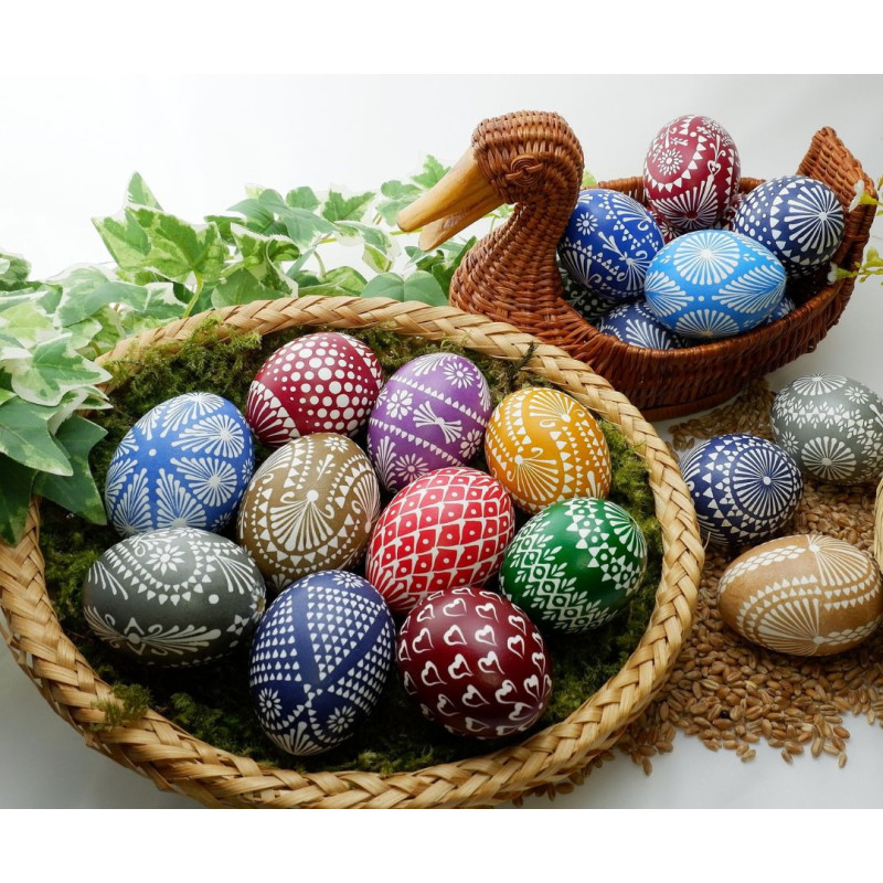 Malovaná vejce jako symbol Velikonoc