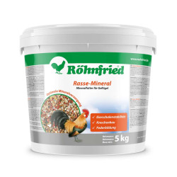 Rassemineral 5 kg – minerální doplňkové krmivo pro drůbež
