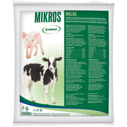 Mikrop MILAC - mléčná krmná směs, 3 kg